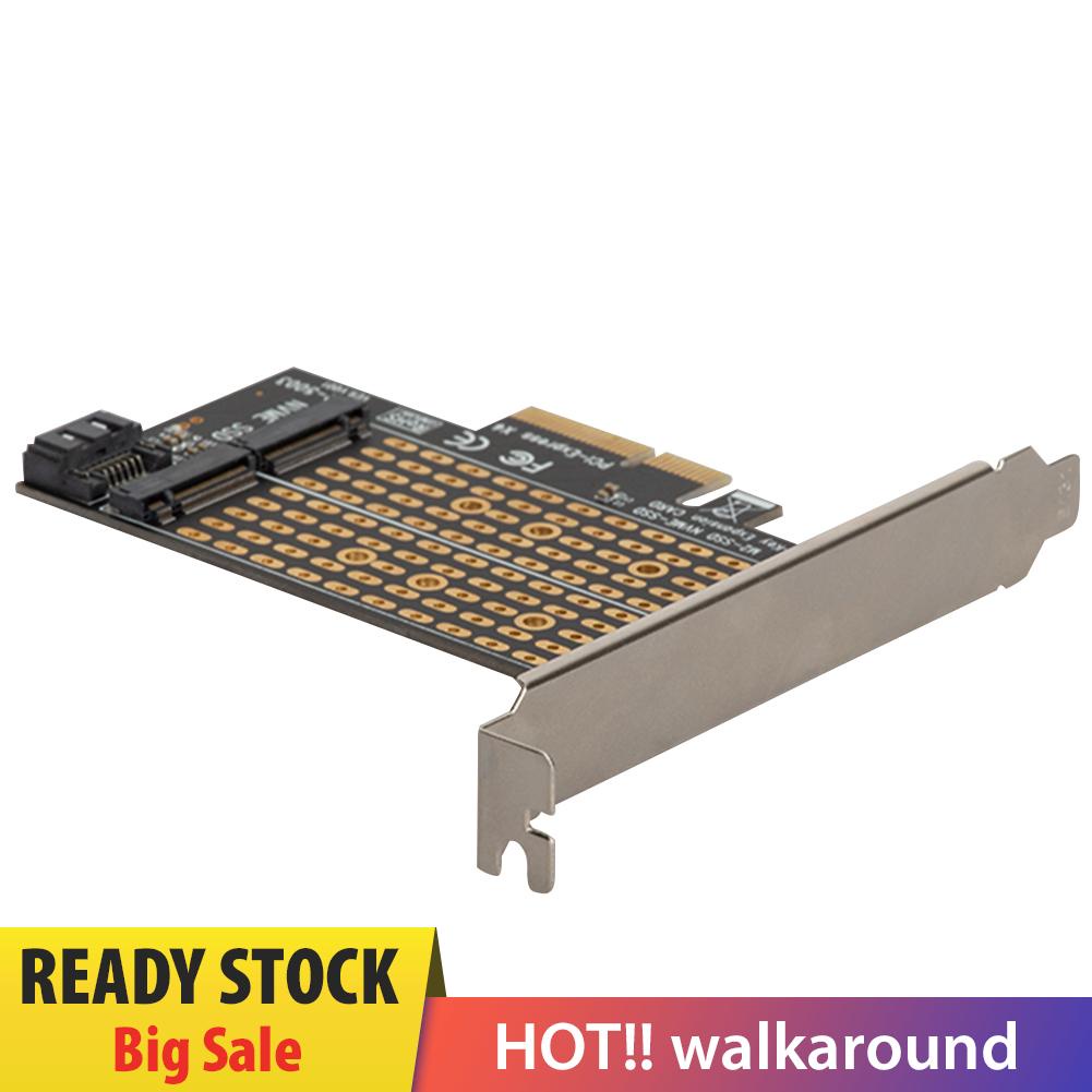 Bộ Chuyển Đổi Pcie NVMe SATA M.2 Sang PCI-Express 3.0 X4 Cho B Key M Key M2 SSD