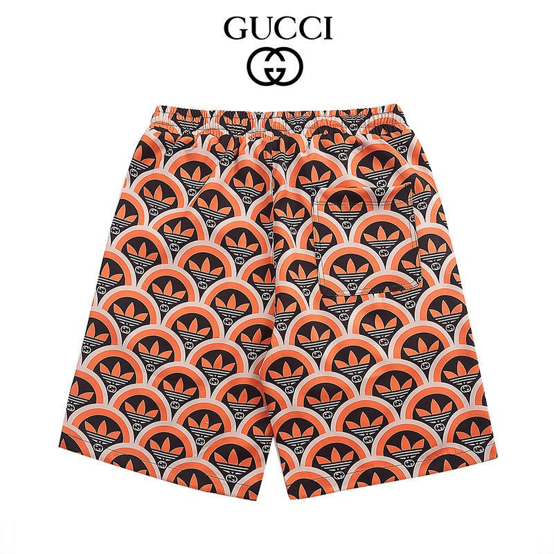 G &amp; U - - - Quần Short In logo Cỏ Ba Lá Cổ Điển Thời Trang Bắt Mắt Giản Dị