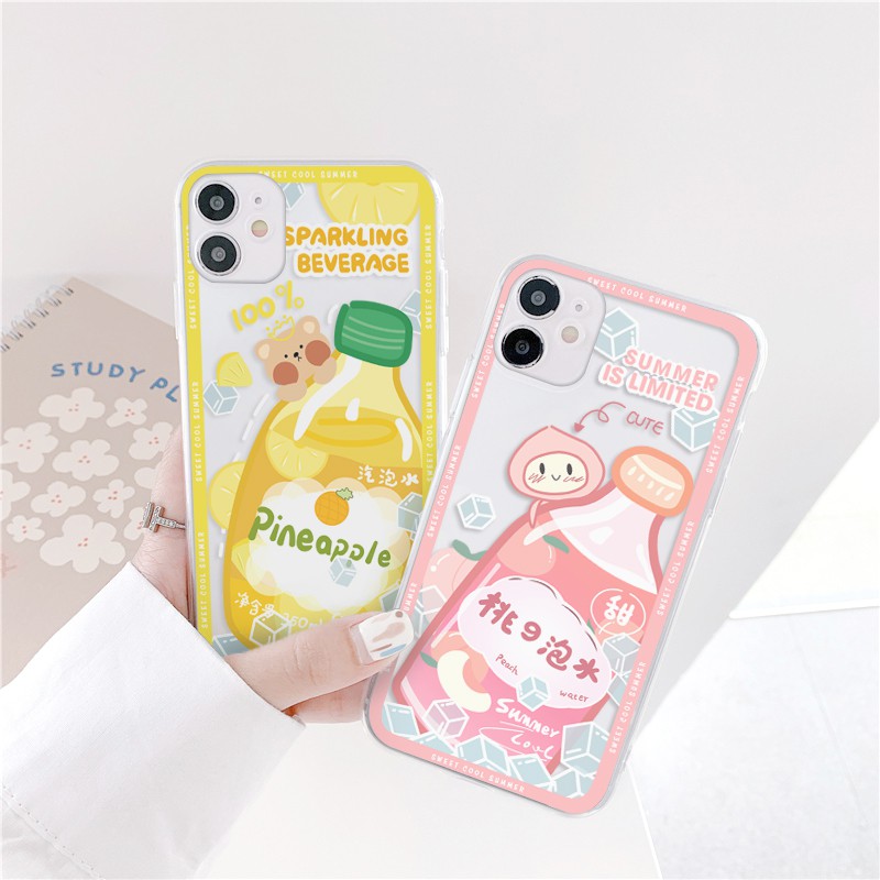 Ốp lưng iphone Nước ép viền trong chống ố 6/6plus/6s/6splus/7/7plus/8/8plus/x/xr/xs/11/12/13/pro/max/plus/promax | WebRaoVat - webraovat.net.vn