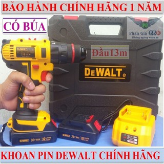Máy khoan DEWALT 36V CÓ BÚA - MÁY 1 PIN