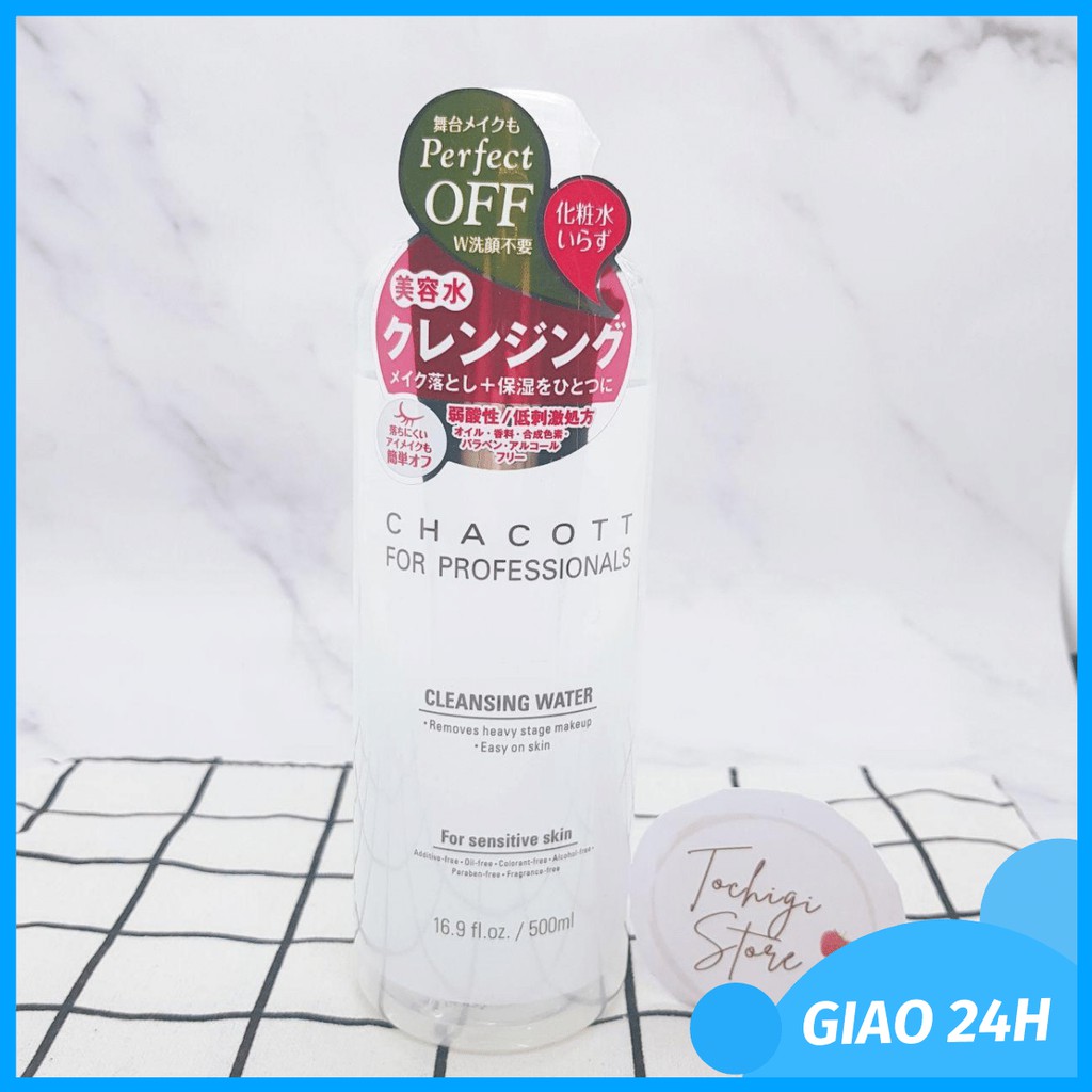 Nước tẩy trang Chacott For Professionals Nhật Bản 500ml | BigBuy360 - bigbuy360.vn