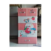 Tủ nhựa Thỏ hồng Tabi L Duy Tân 5 tầng 70*48*130cm