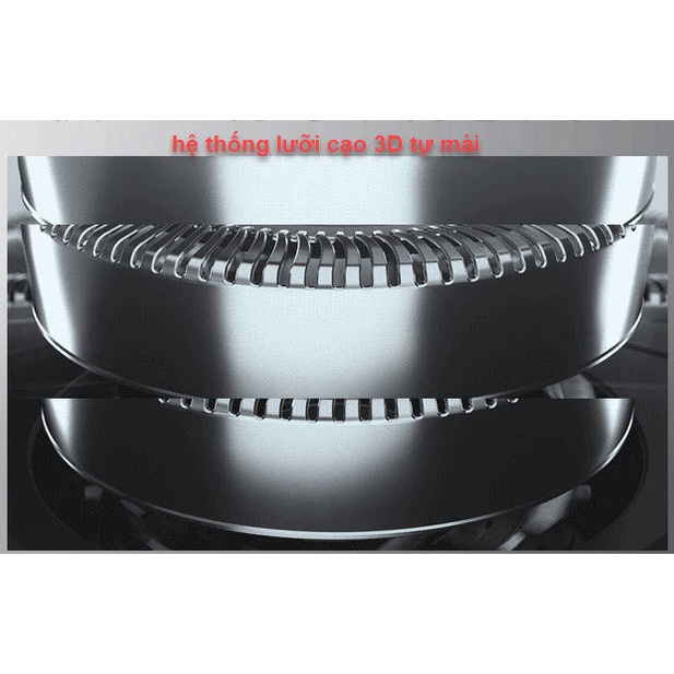 Hàng cao cấp - Máy cạo râu Philips Shaver series 2000, 3 lưỡi cạo 5D siêu sạch