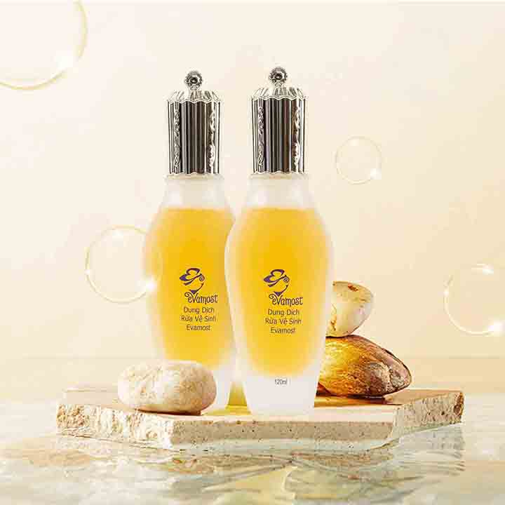 Evamost Dung Dịch Vệ Sinh Chính Hãng 120ml, Dung Dịch Rửa Vệ Sinh Evamost Ngừa Nấm Dưỡng Vùng Kín Hồng Hào