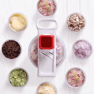 Dụng cụ bào hành tím phi - tỏi - củ quả mini bằng tay chính hãng tupperware