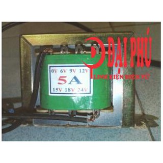 Biến áp 5a 6v-9v-12v-15v-18v-24v