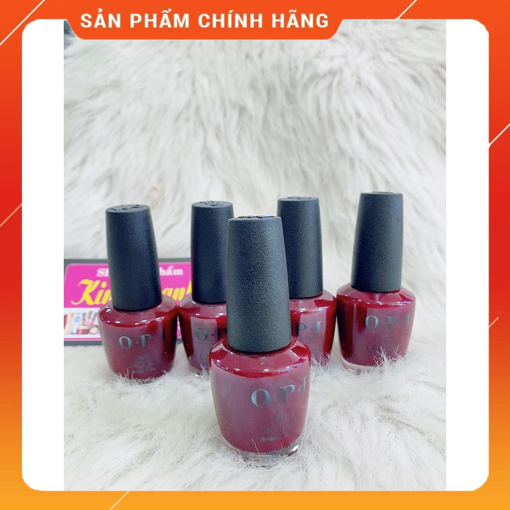 SƠN MÓNG TAY OPI 15ML TÔNG MÀU ĐỎ ĐÔ