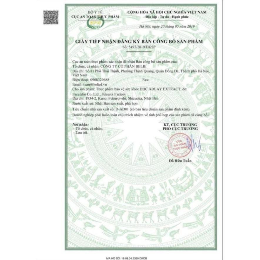 Viên uống DHC Coix Adlay Xtra dưỡng trắng da | BigBuy360 - bigbuy360.vn