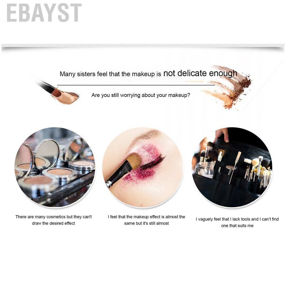 Bộ 10 cọ trang điểm lông mềm màu hồng đỏ | BigBuy360 - bigbuy360.vn