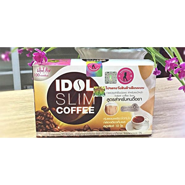 Cafe Giảm Cân, Idol Slim Coffee Thái Lan Giảm Cân An Toàn Dáng Đẹp