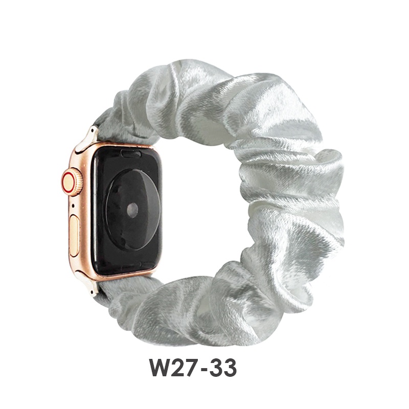 Dây Đeo Đồng Hồ Bằng Nylon Sáng Co Giãn Cho Apple watch 41mm 45mm 38mm 42mm 40mm 44mm series 6 5 4 3 SE