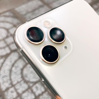 Bộ viền kim loại dán bảo vệ camera Sapphire Kuzoom cho Iphone 11/Pro/Promax