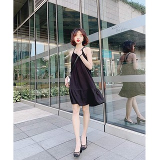 Đầm xoè 2 dây