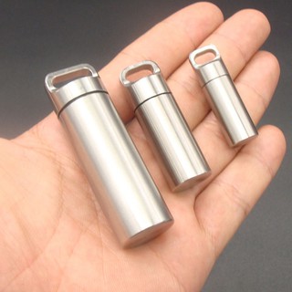 Hộp Đựng Đồ Thiết Kế Dạng Móc Khóa Đa Năng Bằng Thép Không Gỉ Cao Cấp