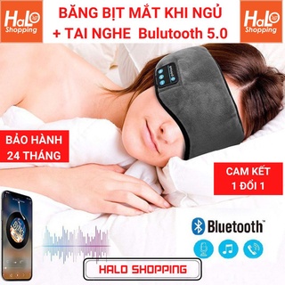 Băng Bịt Mắt Ngủ Sleepthy kết hợp tai nghe Bluetooth 5.0 Giúp Ngủ Sâu Giấc Hơn