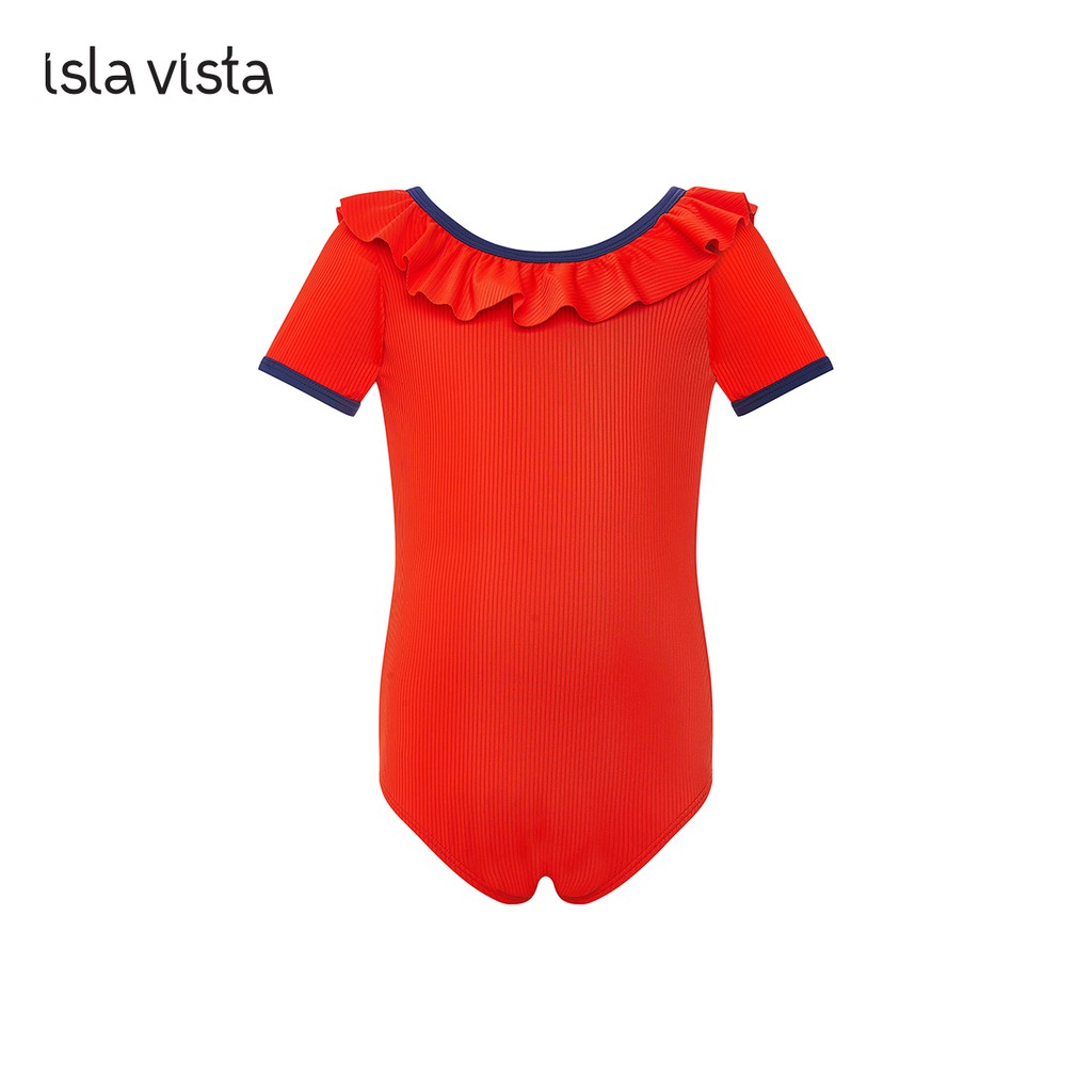 [Tặng túi Canvas] Bộ đồ bơi Monokini bé gái cổ bèo Isla Vista IVKGM002