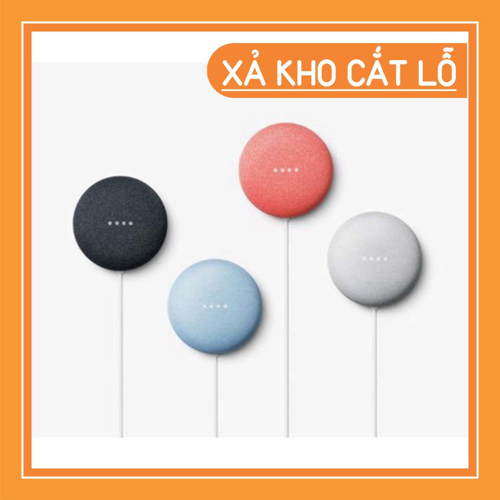 XẢ HÀNG Loa thông minh Google Nest Mini - Google Home mini Gen 2 tích hợp trợ lý ảo, chính hãng, nguyên seal. XẢ HÀNG