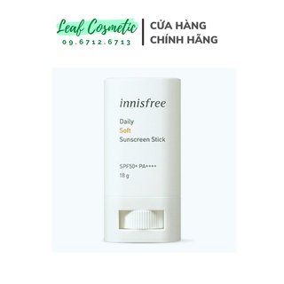 Kem chống nắng chống nước dạng thỏi Innisfree Daily Soft Sunscreen Stick SPF50+ PA++++