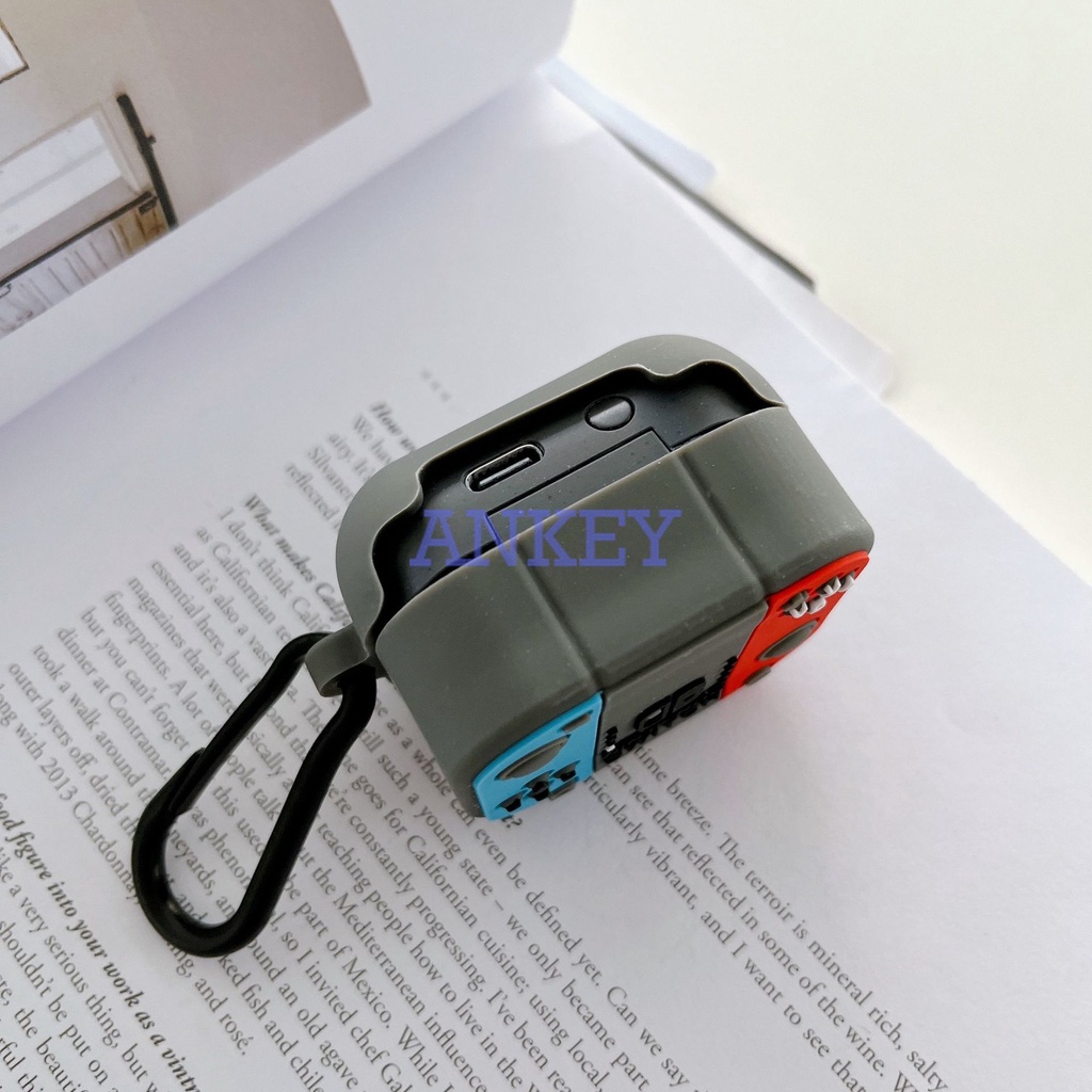 Case for Sony Linkbuds WF-L900 Vỏ Bảo Vệ Hộp Sạc Tai Nghe Bằng Silicon Mềm Chống Sốc/Thấm Nước Hình Máy Chơi Game