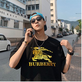 HOT- Siêu Hót Mùa Hè - Áo thun Unisex Buberry vàng gold siêu đẹp - mẫu siêu ngầu