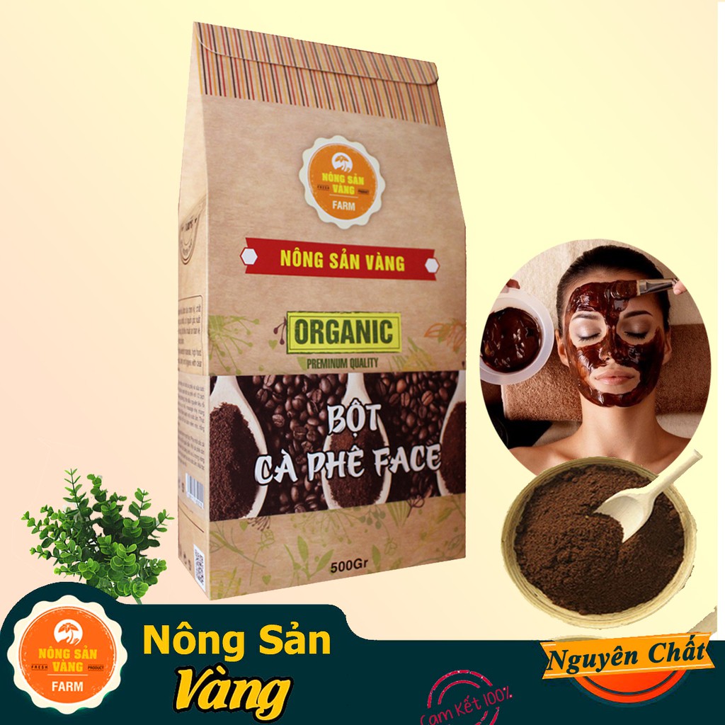 bột cafe đắp mặt, ủ trắng cafe , tắm body 500gr , bột cà phê nguyên chất,  tẩy da chết, ( handmade ) - Nông Sản Vàng | BigBuy360 - bigbuy360.vn