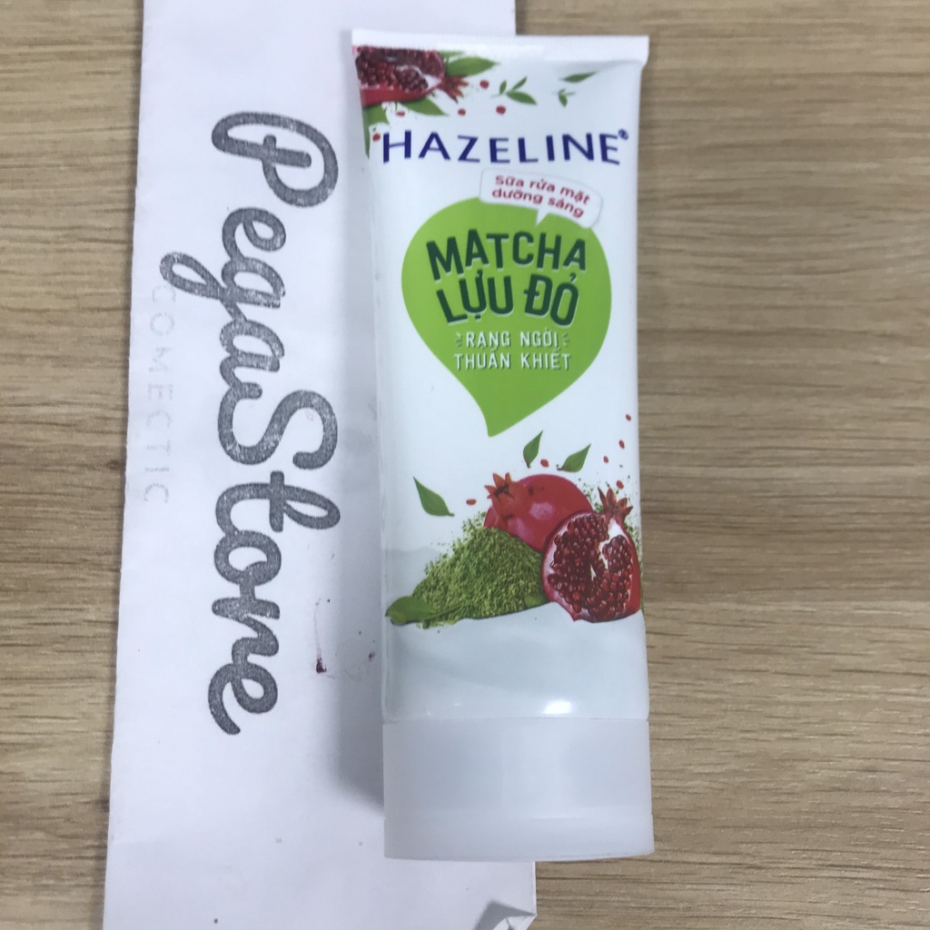 Sữa rửa mặt HAZELINE  sửa rửa mặt Matcha Lựu Đỏ  srm matcha,hoa cúc loại 50g / 100g / 40g