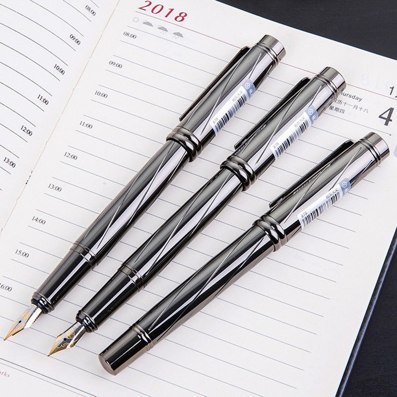 Bút Máy Vỏ Kim Loại Cao Cấp 0.5mm Phong Cách Sang Trọng