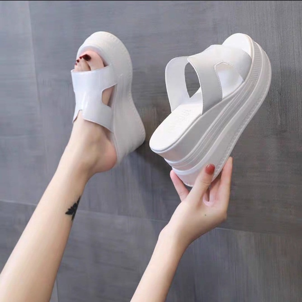 DÉP XUỒNG H DA BÓNG 9 PHÂN✨
