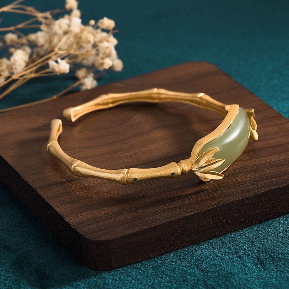 Vòng Tay Daanes Thanh Lịch|Vòng Tay Hở Phong Cách Trung Hoa