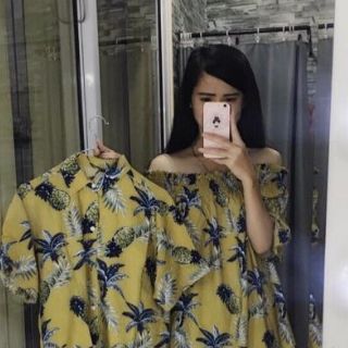 (Có bán lẻ) set đôi đi biển mẫu trễ vai