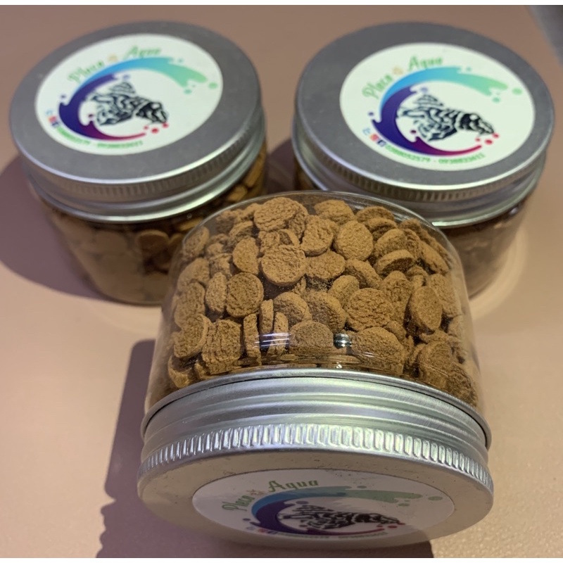 Cám cho Pleco “CÁM VIÊN CHO CÁ ĂN MẶN-100gr”