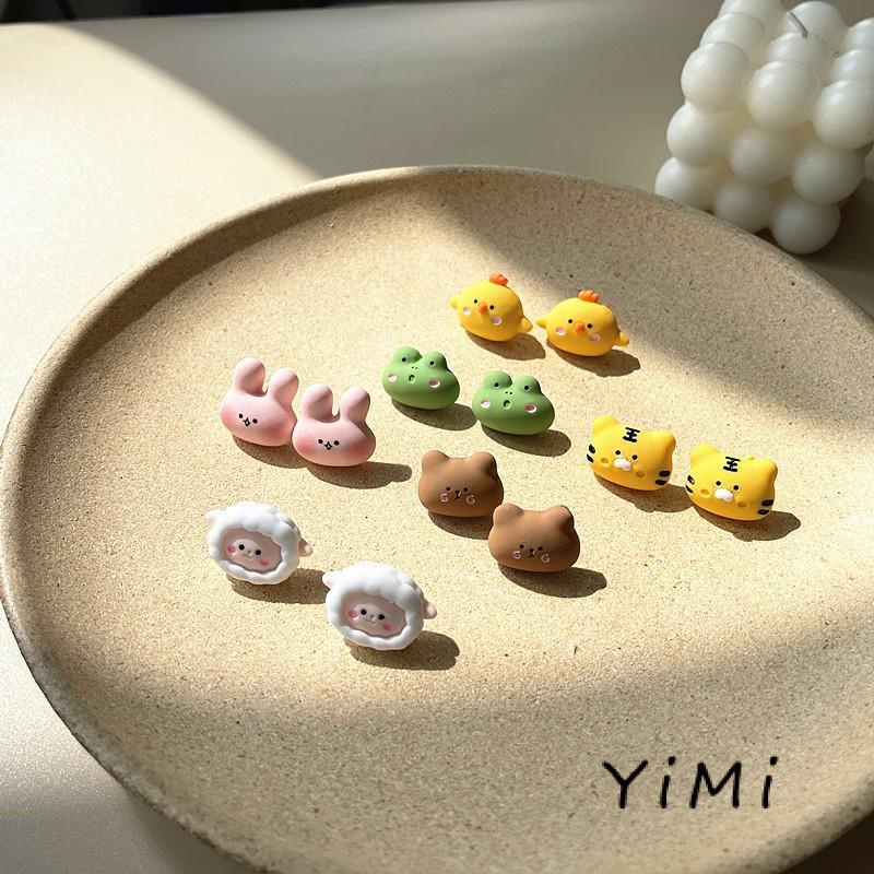 Khuyên Tai Bạc 925 Hình Động Vật Dễ Thương