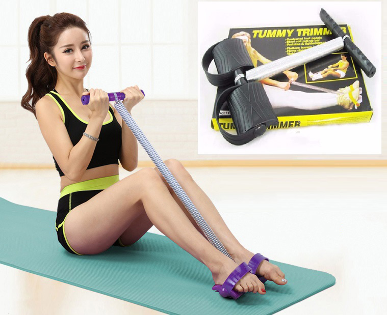 Dụng Cụ Tập Thể Dục Tại Nhà Tummy Timmer Lò Xo Kéo Tập Gym Giảm Bụng Hiệu Quả Nhanh Chóng