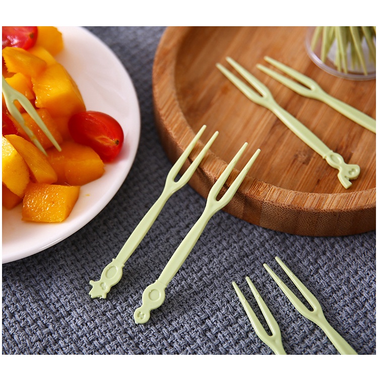 Bộ Nĩa Ăn Tráng Miệng Dùng Một Lần Tiện Dụng Cho Gia Đình
