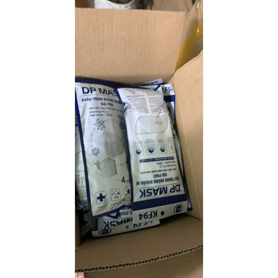 Set 10 - 50 Chiếc Khẩu trang 4 Lớp KF94 Chống Bụi Mịn, Kháng Khuẩn Hàng Cao Cấp