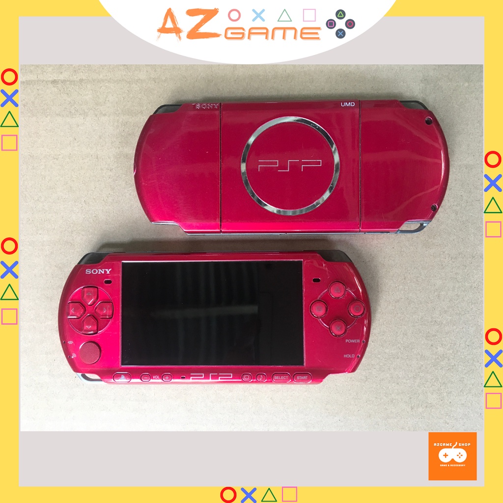Máy PSP 3000 (Full game PSP/PS1/GBA/NES/SNES/GAME THÙNG) + Đủ Phụ Kiện