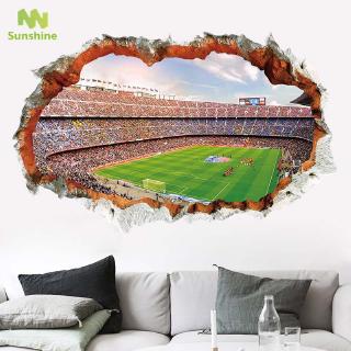 Miếng Dán Tường 3d Hình Quả Bóng Đá