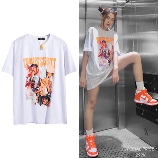 Áo Thun Oversize In Hình " TRAVIS SCOTT "