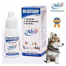 Nhỏ mắt chó mèo BI-O Gentadrop - 10ml