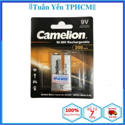 ⚡Pin Sạc 9V Camelion Thế Hệ Mới Mẫu 2019 Chính Hãng Hợp Lực⚡