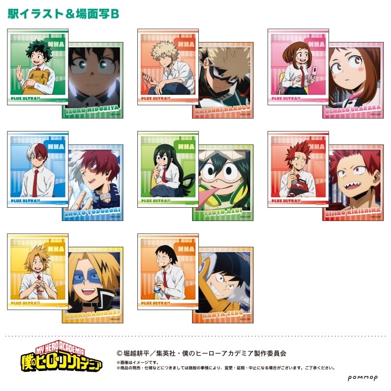 Hình dán - metal sticker MHA