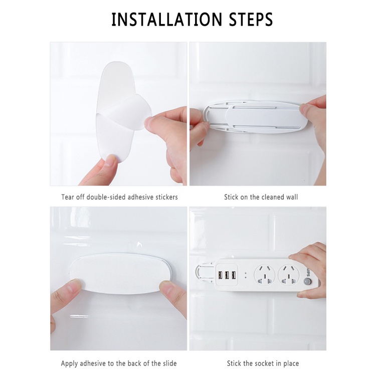 Giá đỡ hàng Hộ gia đình treo tường miễn phí Giá đỡ bảng cắm bộ định tuyến Plugboard VN