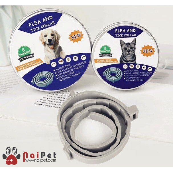 Vòng Cổ Chống Ve Rận Cho Chó Mèo Flea And Tick Collar VCR001