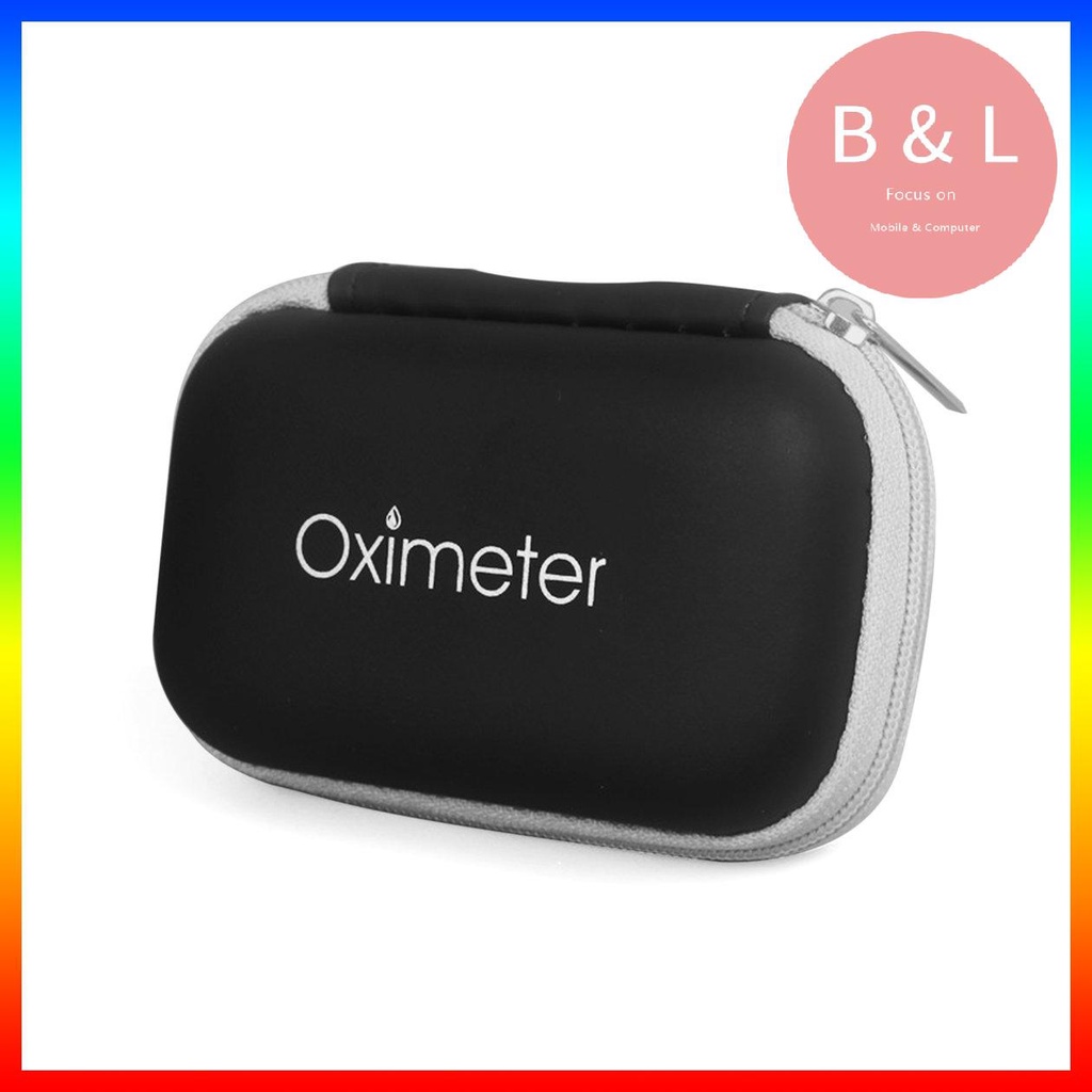 [BL]EVA Neutral Oximeter Zipper Bag Storage Bag Oximeter Storage Box Bag