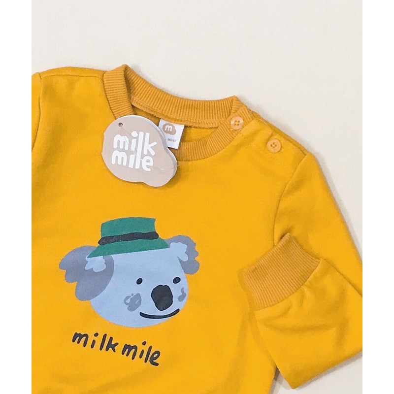 Bộ nỉ da cá Milk Mile