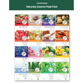 Combo Mặt Nạ Dưỡng Da Natureby Esence Mask Sheet