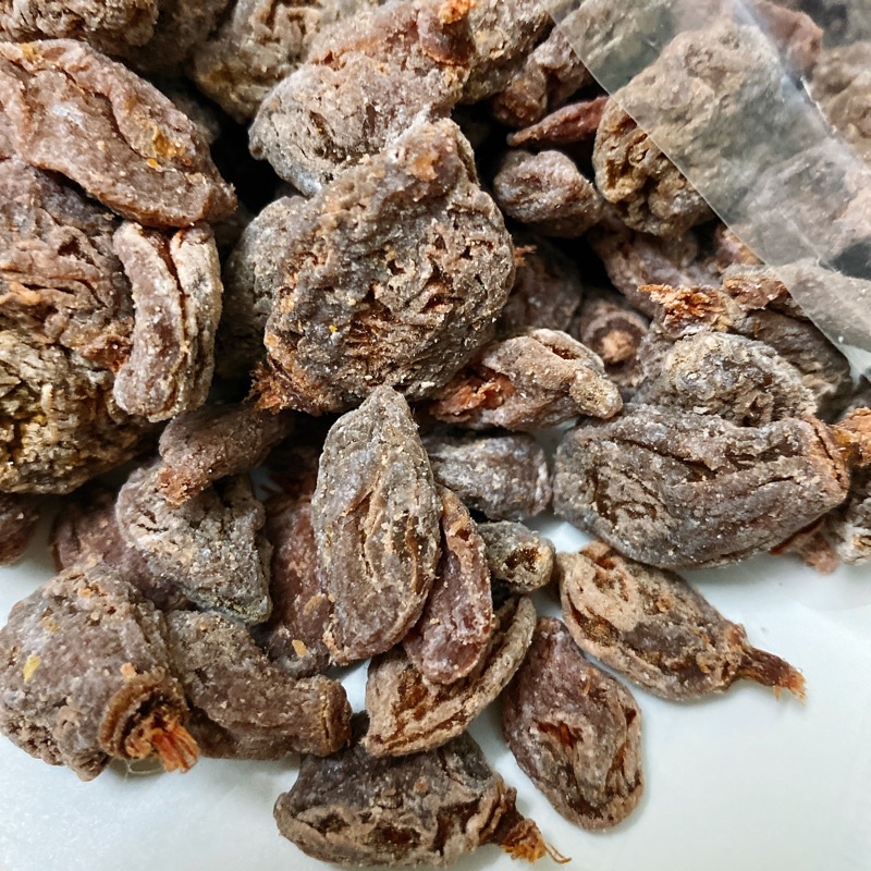 Xí muội đào không hạt đỏ, xí muội chua ngọt nhiều vị ô mai đào chẻ sấy dẻo