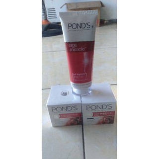 bộ 3 món sữa rửa mặt kem pond's thailan