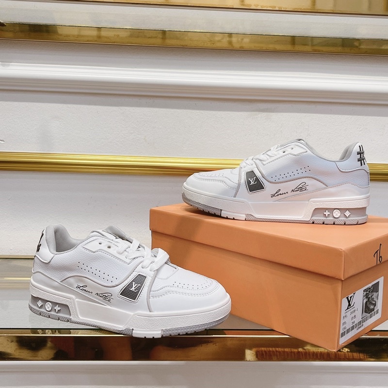 Giày thể thao sneaker lv pha viền fullbox