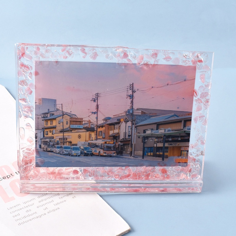 Khuôn Silicone Làm Khung Ảnh Resin Epoxy Hình Vuông